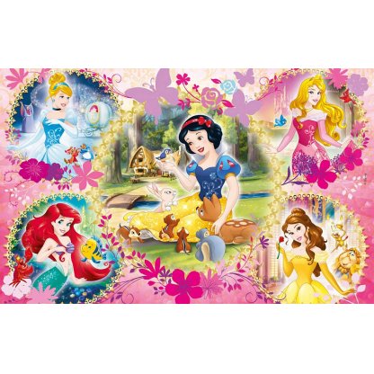 Puzzle 07133 - Disney princezny 2x60 2