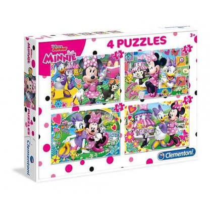 Puzzle 07615 Minnie, Daisy - 2x20 dílků +2x60 dílků