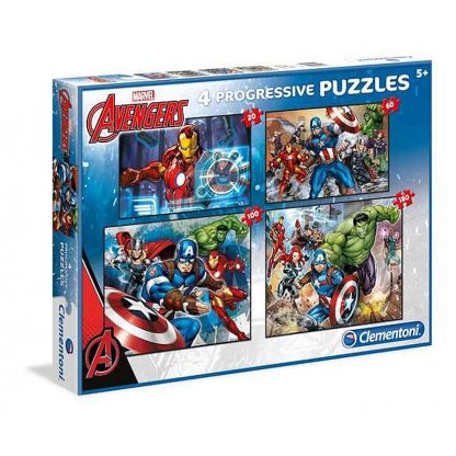Puzzle 07722 - Avengers - 20, 60, 100, 180 dílků