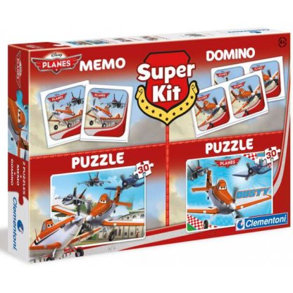 Puzzle 08204 - Planes - 2x30 dílků +memo+domino