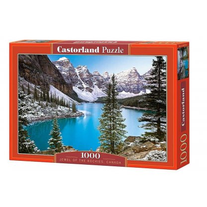 Puzzle 102372 Kanada, Horské jezero 1000 dílků