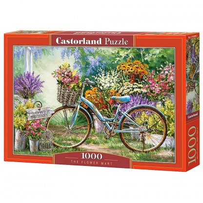 Puzzle 103898 Květinový trh 1000 dílků