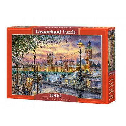 Puzzle 104437 Inspirace Londýn - 1000 dílků