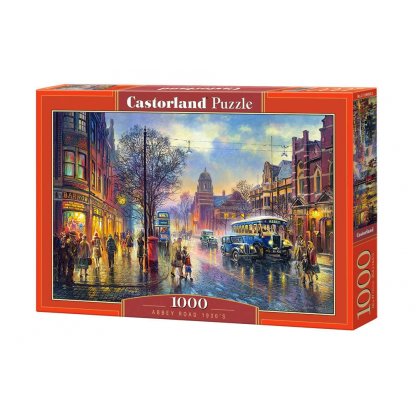 Puzzle 104499 Abbey Road 1930 rok 1930 - 1000 dílků