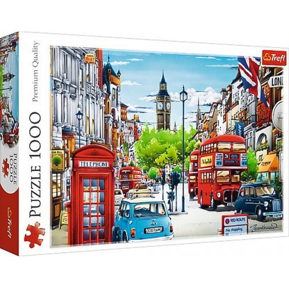 Puzzle 10557 Londýnská ulička 1000 dílků