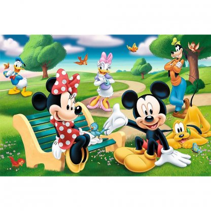 Puzzle 14344 Disney, Mickey, Minnie a přátelé 24 dílků MAXI 2