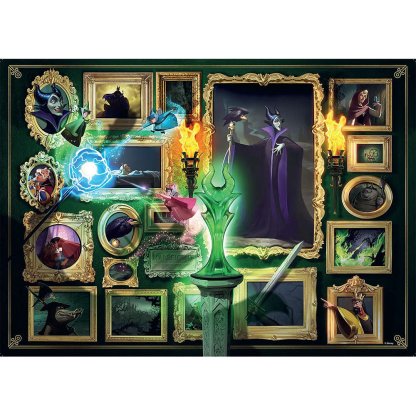 Puzzle 150250 Villainous, charaktery Maleficent 1000 dílků  2