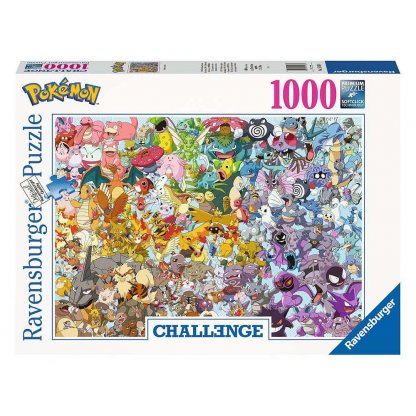Puzzle 15166 Challange Pokémon 1000 dílků 