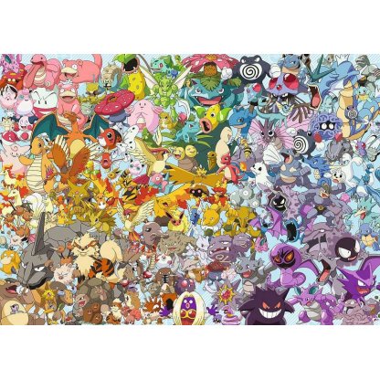 Puzzle 15166 Challange Pokémon 1000 dílků  2