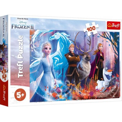 Puzzle 16366 - Frozen Ledové království - 100 dílků