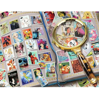 Puzzle 16706 Disney, Sbírka poštovních známek 2000 dílků 2