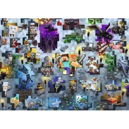 Puzzle 17188 Challange Minecraft 1000 dílků  2