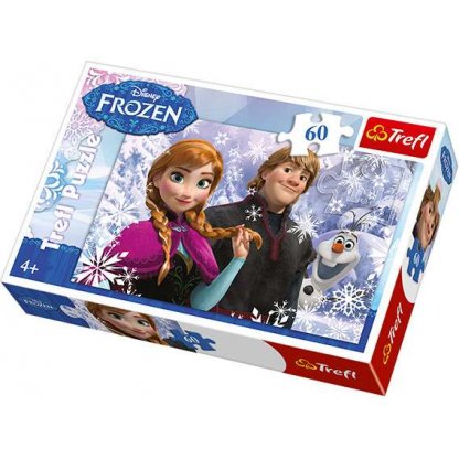 Puzzle 17259 - Frozen Ledové království - 60 dílků