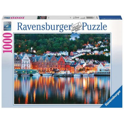 Puzzle 19715 Bergen, Norsko 1000 dílků