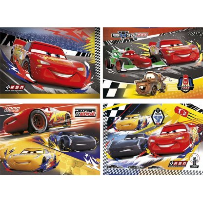 Puzzle 21305 Cars - 2x20 dílků +2x60 dílků 2
