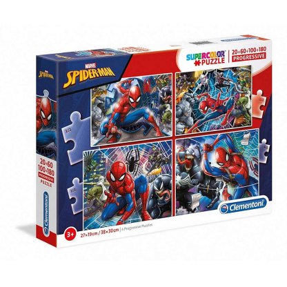 Puzzle 21410 - Spiderman - 20, 60, 100, 180 dílků