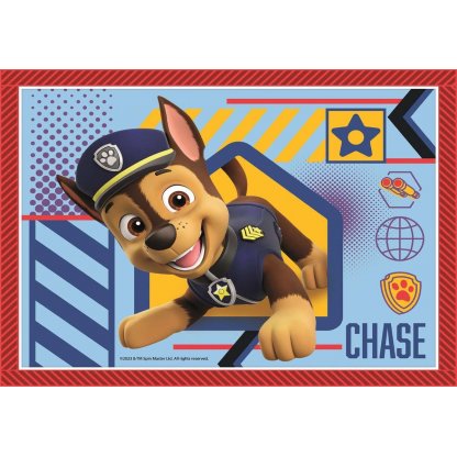Puzzle 21526 PAW, psí patrola  4 v 1 - dílky 12,16, 20, 24
