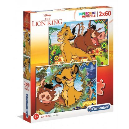 Puzzle 21604 - Lví král 2x60
