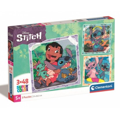 Puzzle 25321 Lilo a Stitch 3x48 dílků
