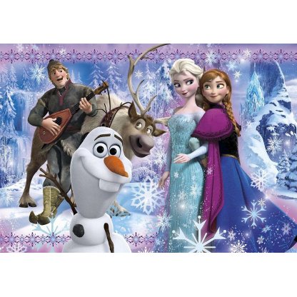 Puzzle 27912 - Frozen - Ledové království - 104 dílků  2