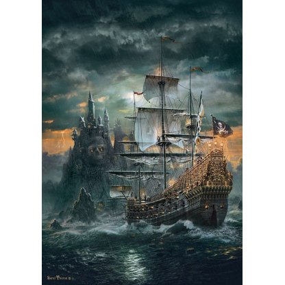 Puzzle 31682 Pirátská loď 1500 dílků 2