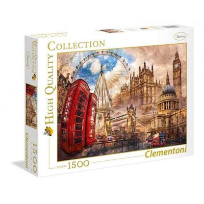 Puzzle 31807 Londýn koláž 1500 dílků