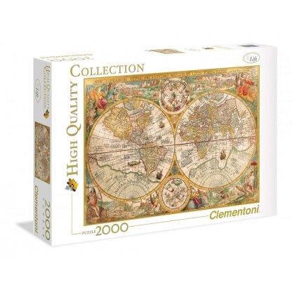 Puzzle 32557 Starověká mapa - 2000 dílků