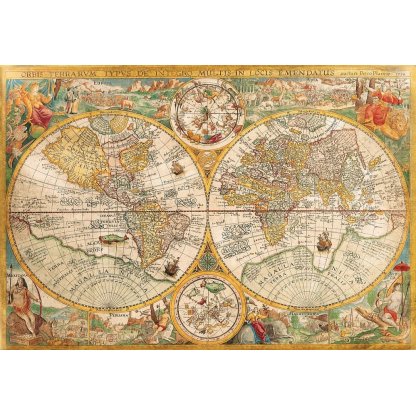 Puzzle 32557 Starověká mapa - 2000 dílků 2