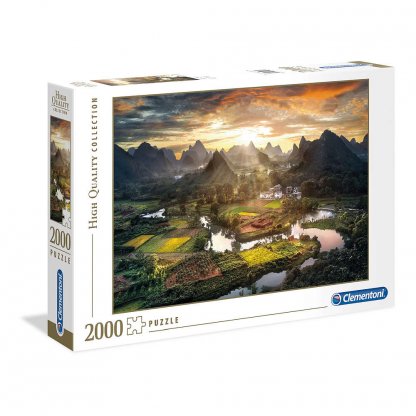 Puzzle 32564 Pohled na Čínu - 2000 dílků