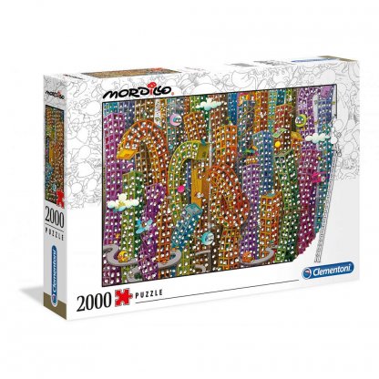 Puzzle 32565 Mordillo, The Jungle - 2000 dílků