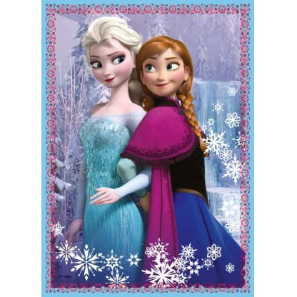Puzzle 34210 - Ledové království Frozen 4 v 1, 35, 48, 54, 70 dílků