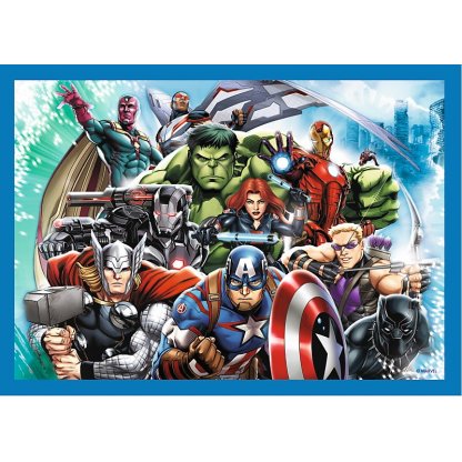Puzzle 34310 Avengers 4 v 1, 35, 48, 54, 70 dílků