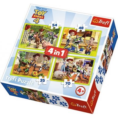 Puzzle 34312 Toy Story 4 v 1, 35, 48, 54, 70 dílků