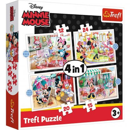 Puzzle 34355 Minnie 4 v 1, 35, 48, 54, 70 dílků