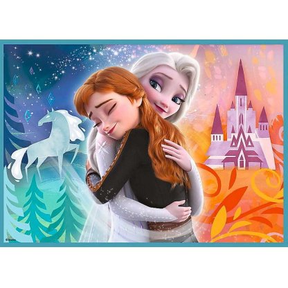 Puzzle 34381 Frozen, Ledové království 4 v 1, 12, 15, 20, 24 dílků 2