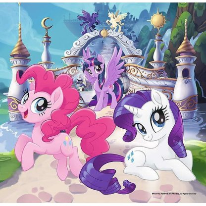 Puzzle 34823 - My little Pony 3 v 1, 20 , 36, 50 dílků 2