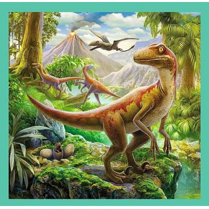 Puzzle 34837 Svět dinosaurů 3 v 1, 35, 48, 54, 70 dílků 2