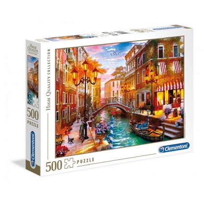 Puzzle 35063 Benátky západ slunce 500 dílků