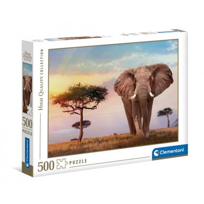 Puzzle 35096 Afrika, Slon 500 dílků