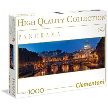 Puzzle 39343 Řím - 1000 dílků panorama