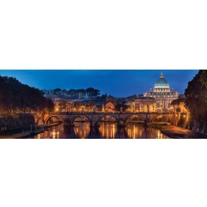 Puzzle 39343 Řím - 1000 dílků panorama 2