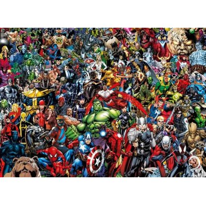Puzzle 39411 Marvel Impossible Avengers 1000 dílků 2