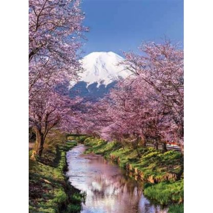 Puzzle 39418 Japonsko, hora Fuji 1000 dílků  2