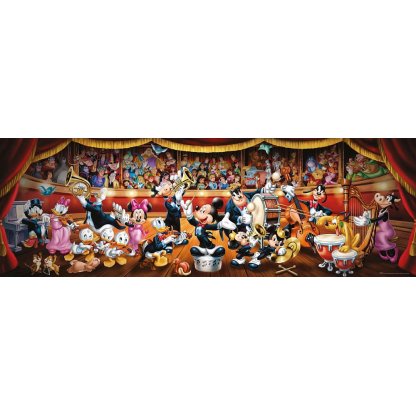 Puzzle 39445 Disney orchestr panorama 1000 dílků