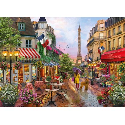 Puzzle 39482 Květy v Paříži 1000 dílků