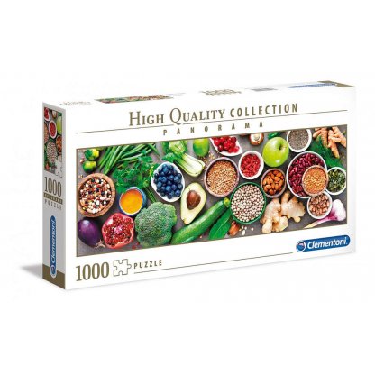 Puzzle 39518 Healthy Veggle panorama  1000 dílků