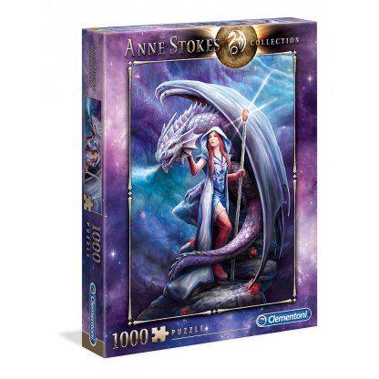 Puzzle 39525 Anne Stokes, Magický drak 1000 dílků