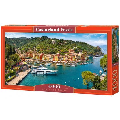 Puzzle 400201 Pohled na Portofino - 4000 dílků