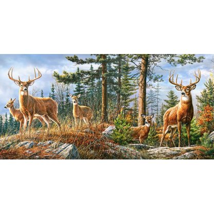 Puzzle 400317 Rodina jelenů - 4000 dílků