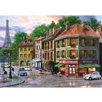 Puzzle 65001 - Ulička v Paříži - 6000 dílků 2